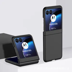 2023 New Arrival Luxury Foldable Case For Motorola RAZR 40ultra Hard PC Case Folding Cell Phone Cover For Razr 40 Ultra