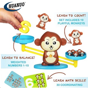 Torre de Equilibrio de Monos, Juguetes Educativos Divertidos para Niños, Juego de Equilibrio de Números, Juguetes Matemáticos para Niños - Product Image 4