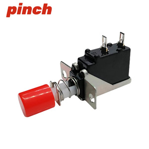 Interruptor de Pared Metálico y Duradero Pinch A03, Botón de Bloqueo Automático de 6 Pines, 10A 250V - Product Image 2