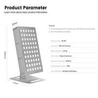 Panneau de luminothérapie LED rouge de qualité OEM/ODM pour usage domestique et beauté