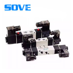 Valvola solenoide in ottone a 2 vie pneumatica in acciaio inossidabile 4V220-08 220V 110V 24V prezzo basso nuovi prodotti 2025 - Product Image 5