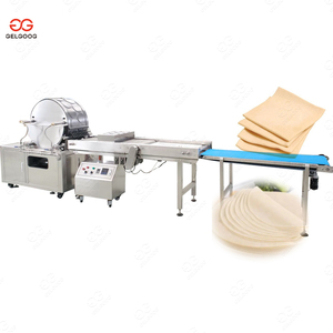 Automatic Vietnamese Rice <b>Paper</b> <b>Roll</b> Wrapping Machine <b>Spring</b> <b>Roll</b> Lumpia Pore Making Machine - Product Image 5