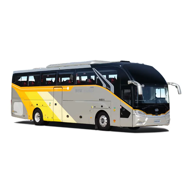 Autobús turístico de lujo usado de 55 plazas, autobús diésel LHD