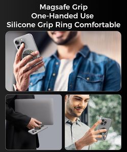 Nouvel Arrivage Support de Téléphone 3-en-1 Anneau Magnétique avec Aimants N52 Double Face Support Téléphone pour Coques iPhone 17 16 - Product Image 2