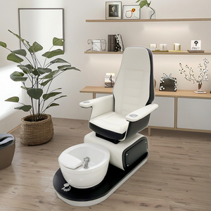 Mobilier de salon de beauté professionnel, moderne et luxueux, avec fauteuil de pédicure chauffant et fauteuil de spa pour pédicure - Product Image 1