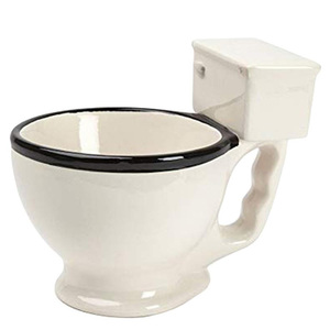 Nueva Taza de Café de Cerámica 3D con Diseño de Inodoro, Taza de Porcelana <span class=keywords><strong>para</strong></span> Café, Té y Leche, Regalos Divertidos <span class=keywords><strong>para</strong></span> Amigos - Product Image 1