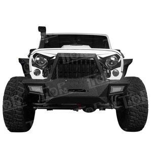 Parachoques Delantero Deportivo de Alta Calidad con Recubrimiento en Polvo, Barra Protectora para Wrangler JK <span class=keywords><strong>2007</strong></span>+ - Product Image 2