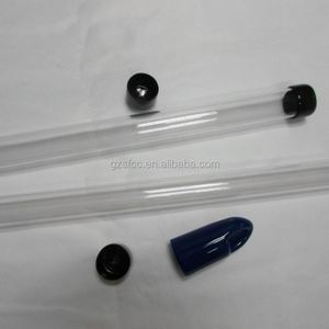 Clear Hard <b>Plastic</b> <b>Tube</b> & Hanging Cap SGS Certified UV Resistant Heat Resistant - Product Image 3