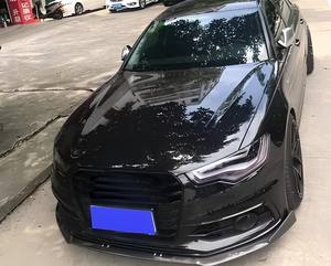 Kit Spoiler Anteriore in Fibra di Carbonio, Diffusore e Minigonne Laterali per Audi <span class=keywords><strong>A6</strong></span> C7 S6 Sline Sedan 2012-2015 - Product Image 5