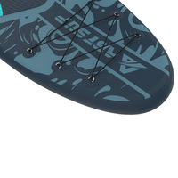 Tabla de Paddle Surf Inflable de PVC de 10.6'x33"x6" OEM de Fábrica, 330lbs, con Tecnología Drop Stitch DWF, Certificaciones CE ROHS REACH, Gráficos Personalizados, Bomba y Kit de Reparación