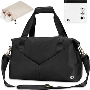 Sac fourre-tout léger et imperméable en polyester, personnalisable avec logo, pour femme, idéal pour les voyages, le travail, la plage, la salle de sport et le yoga. - Product Image 1