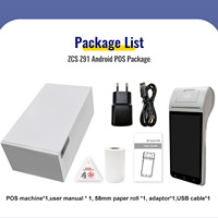ZCS Z91, Pantalla Táctil Capacitiva de 5.5 Pulgadas, Sistema POS Android, Contabilidad, NFC, Impresora Térmica de 58 mm, Cámara de 5 MP, Código de Barras 1D/2D, Venta Minorista, SIM Dual