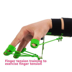 Pelatih tangan silikon penguat lengan bawah untuk kekuatan penarik pergelangan tangan pelatih latihan rehabilitasi 5 jari - Product Image 5