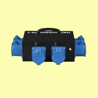 Boîte de distribution d'alimentation triphasée 308V 32A avec 6 sorties CEE 3P 16A certifiée EMC/LVD pour l'éclairage de scène