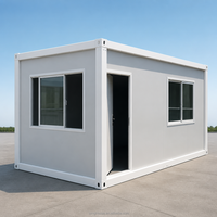 Casa Contenedor Prefabricada para Alojamiento Estudiantil, Casa Modular Desmontable para Escuela, Hospital, Clínica Temporal, Casa Móvil