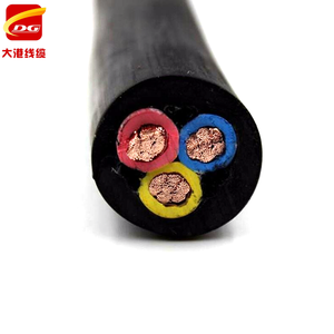 <span class=keywords><strong>Cable</strong></span> Eléctrico Flexible de Cobre Puro 450V/750V H07RN-F con Aislamiento EPR, <span class=keywords><strong>Cable</strong></span> de Goma 3x4 3x6 3x10 3x16 3x25, <span class=keywords><strong>Cable</strong></span> de Alimentación - Product Image 2