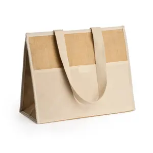 Borsa Termica in Cotone e Juta, Gadget Ecologici - Product Image 1