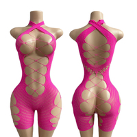Vêtements de danse exotiques pour femmes en gros Elites : Tissu de performance coloré en résille extensible pour strip-teaseuses