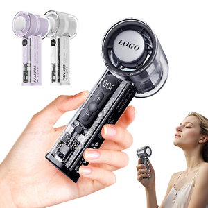 พัดลมมือถือ LED รุ่นใหม่ 0728 ความจุแบตเตอรี่ 1200mah ปรับความเร็วได้ 100 ระดับ ชาร์จเร็วแบบ Type C พร้อมระบบทำความเย็นด้วยเซมิคอนดักเตอร์ สำหรับเรือเดินทะเล - Product Image 1