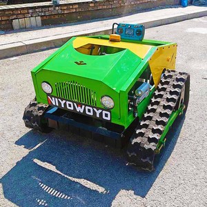 Multifunctional Agriculture Robot Remote Control Electric <strong>Crawler</strong> Gas-<strong>Powered</strong> Petrol <strong>Battery</strong> Operated Brush Grass Cutter Lawn - Product Image 4