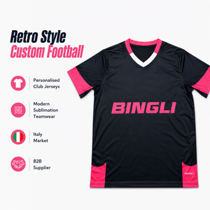 Maglie da <span class=keywords><strong>Calcio</strong></span> Personalizzate di Alta Qualità in Stile Retrò, Kit Personalizzabili con Stemmi, Nomi e Numeri dei Club, Abbigliamento Sportivo Sublimato - Product Image 1