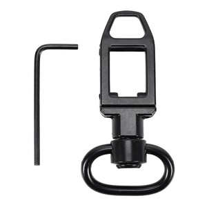 Hebilla de Acero QD para Correas de Hombro de 20 mm, Alta Presión, Negra, Liberación Rápida, Accesorios Tácticos para Juguetes - Product Image 4