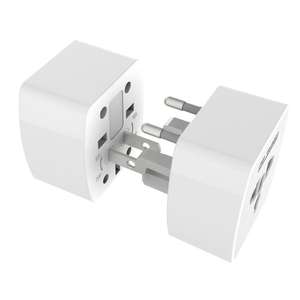 อะแดปเตอร์สำหรับเดินทางอเนกประสงค์6A Z4 <span class=keywords><strong>ldnio</strong></span> ปลั๊กอะแดปเตอร์ชาร์จไฟ3 in 1สำหรับ UK US EU - Product Image 1