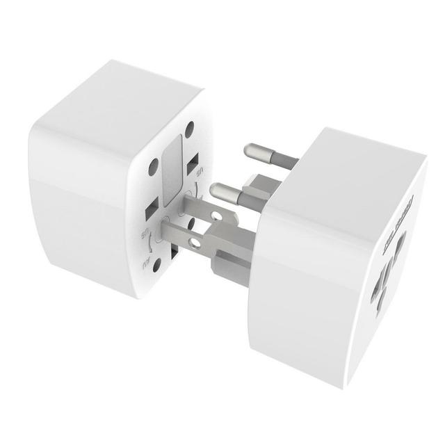 Ldnio Z4 6a Universal Travel Adapter for Uk Us Eu Au Plug 3 in 1 Travel Charger Adapter Plug