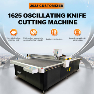 เครื่องตัด<span class=keywords><strong>ผ้า</strong></span>อัตโนมัติ 1625 DIY สำหรับ<span class=keywords><strong>ผ้า</strong></span>สักหลาด เครื่องตัด<span class=keywords><strong>ผ้า</strong></span> CNC แบบใบมีดสั่น - Product Image 2
