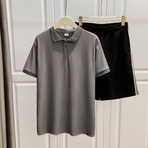 2024 camisetas Polo de manga corta con logotipo personalizado para hombres, camisa de cuello a rayas de <span class=keywords><strong>Rugby</strong></span> de poliéster transpirable de alta calidad, tejido de punto - Product Image 2