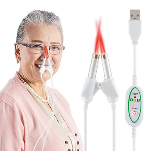 Irradiación nasal ligera Rinitis aguda Instrumento de tratamiento de rinitis atrófica inducida por medicamentos para la <span class=keywords><strong>fiebre</strong></span> <span class=keywords><strong>del</strong></span> <span class=keywords><strong>heno</strong></span> - Product Image 2