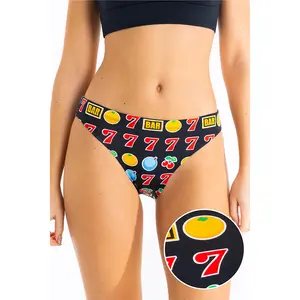 Schlussverkauf Damen atmungsaktiv mittlere Abdeckung Dessous sexy Slot-Maschine modaler Bikini-Unterwäsche