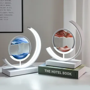 Produit tendance pour le dropshipping sur TikTok : Création de sable mouvant 3D en verre, cadre de sablier en mouvement, décoration d'intérieur, meilleur cadeau - Product Image 2