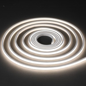 Tira de Luz LED de Silicona Ultra Flexible de 6x10mm, 12V 24V, Brillante, Superficie Plana, para Proyectos al Aire Libre e Iluminación Arquitectónica - Product Image 4