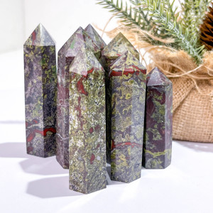 Chất Lượng Cao Tự Nhiên Tinh Thể Đá Chữa Bệnh Đá Rồng Máu Đá Điểm Tinh Thể Tháp Cho Thiền - Product Image 6