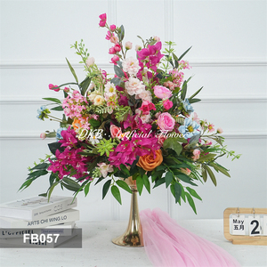 DKB <b>Artificial</b> <b>Flower</b> Factory Wholesale Luxury Custom Colorful Rose <b>Artificial</b> <b>Flower</b> Ball Silk <b>Flower</b> Ball - Product Image 3