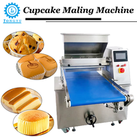 Machine à faire des gâteaux automatique LongYu SV-F400, haute capacité, avancée, machine à faire des cupcakes, équipement pour usine alimentaire