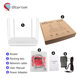 Antenne Wi-Fi 2,4 G basée sur carte SIM 4G, extérieure, <span class=keywords><strong>ADSL</strong></span>, maillage Wi-Fi 6, tri-bande, 5 à <span class=keywords><strong>12</strong></span> volts, câble Wi-Fi vers routeur - Product Image 2