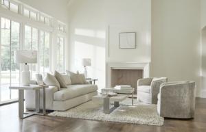 Set di Divani per Soggiorno Moderno con Cuscini Completi, Braccioli Incavati, Design Elegante e Gambe Larghe in Tessuto - Product Image 6