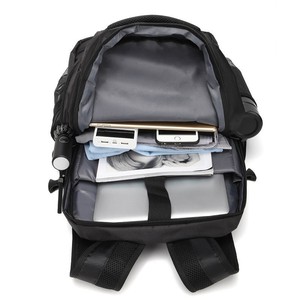 Laptop <strong>Backpack</strong> Travel Men <strong>Backpack</strong> Vintage Crazy <strong>Horse</strong> Leather Waterproof Bag Polyester Unisex GENUINE Leather Solid 3 Color - Product Image 5