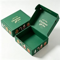 Boîte d'expédition en papier en forme d'avion, personnalisée, de luxe, écologique, en matériaux recyclés, pour emballage cadeau de Noël et utilisation pour bougies
