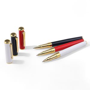 Nouveaux Coffrets Cadeaux Promotionnels de Luxe 2025 – Stylos Bille Métalliques Personnalisés Publicitaires Noir et Rouge 0,5 mm avec Boîte - Product Image 4