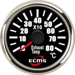 Nouvel ampèremètre 52 mm 316L pour yachts, bateaux, camping-cars, 80A 150A, capteur, usage maritime - Product Image 4