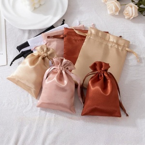 Thickened Geon Silk Eco-Friendly Durable Storage Bag <b>Drawstring</b> Closure-High-end Jewelry Accessories Storage Gift Giving Bag - Product Image 6