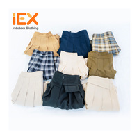 Rok Vintage China Indetexx Vip Girls, Pakaian Bekas Musim Panas, Kondisi Bersih 90%, Ukuran S-XXXL
