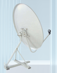 Antenne parabolique offset Ku Band 80 cm en acier robuste pour extérieur, longue durée de vie, avec support mural/sol - <span class=keywords><strong>Prix</strong></span> - Product Image 1