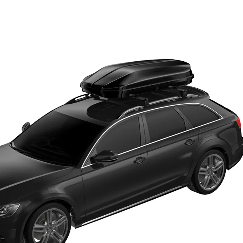 Penjualan grosir OEM rak atap Universal rak kotak atap mobil penyimpanan atap ABS