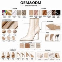 Bottes Western Montantes Noires pour Femmes en Cuir Verni Gaufré Croco, Talon Épais, Bout Pointu, Fermeture Éclair Latérale – Fournisseur OEM ODM en Gros