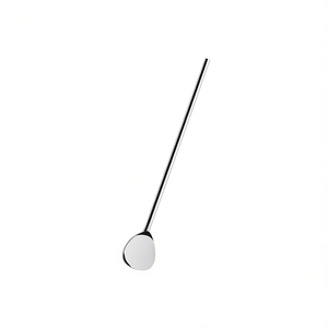 ชุดอุปกรณ์คนเครื่องดื่มค็อกเทลพร้อมหลอดดูด 6 ชิ้น ทำจากสแตนเลส สำหรับมิกโซโลยี - Product Image 2