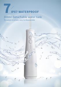 Equipo de Limpieza Dental en Oferta, Irrigador <span class=keywords><strong>Bucal</strong></span> Inalámbrico con Tanque de 300 ml, <span class=keywords><strong>Limpiador</strong></span> <span class=keywords><strong>Bucal</strong></span> Inteligente para el Cuidado <span class=keywords><strong>Bucal</strong></span> - Product Image 5